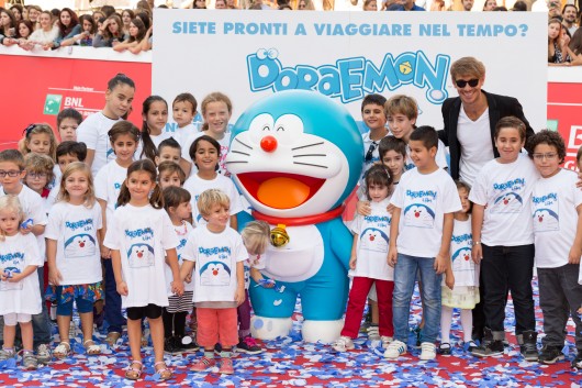 Un momento dell'evento Doraemon ad Alice nella città (Festival di Roma)